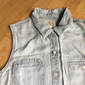 Cotton SOFT button down Jeans LUCKY BRAND size S